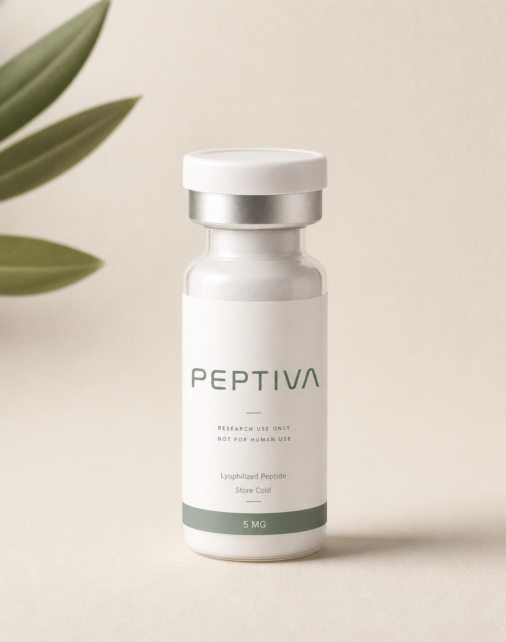 Флакон Peptiva с фирменной этикеткой